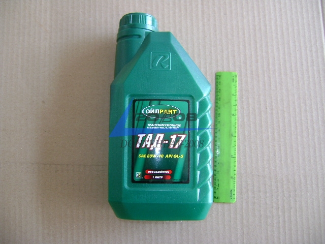 Масло трансмис OIL RIGHT ТАД-17 ТМ-5-18 80W-90 GL-5 (Канистра 1л.)