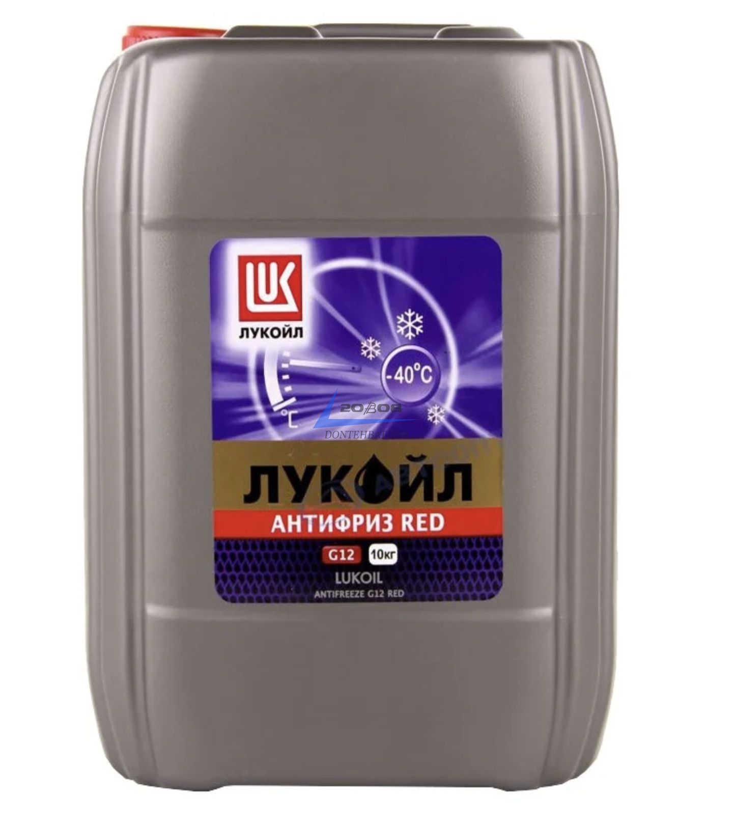 Антифриз Красный Лукойл -40 G12 Red (канистра 10кг)