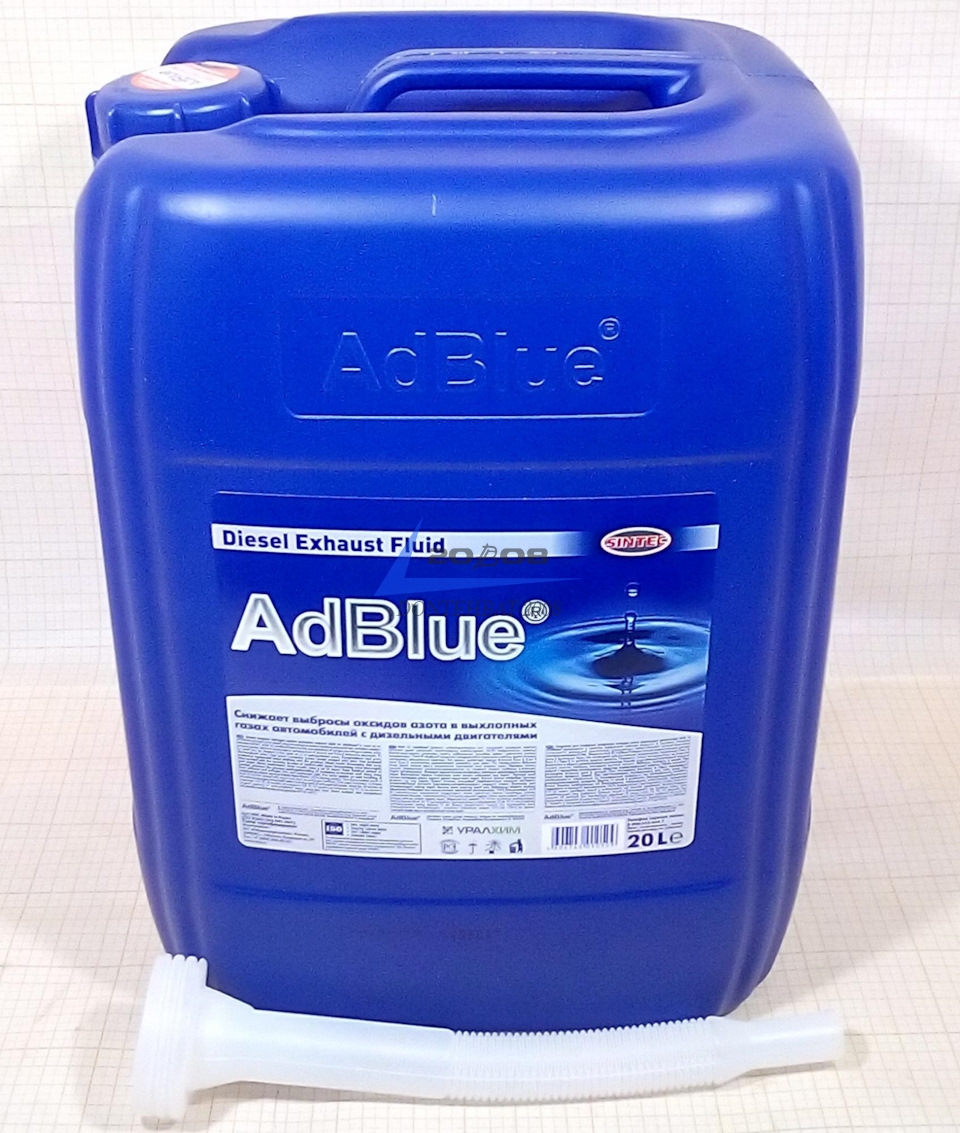 Жидкость для систем SCR диз. дв. AWM Def Blue "мочевина" "SINTEC"  (Канистра 20л)